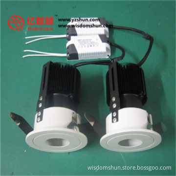 d Commercial Hotel Ip44 Ip54 7W 8W 9W 10W 11W 12W Ce Rohs Saa Deep Anti-Glare Pinhole Dali Dimmable Recessed